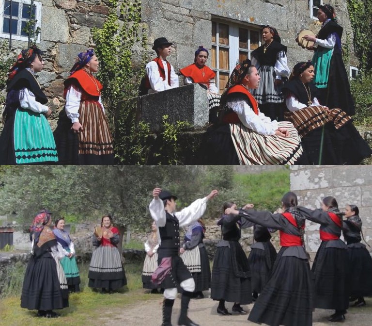 Romería Galega, espectáculos en Santiago, en Vigo y en Sansenxo